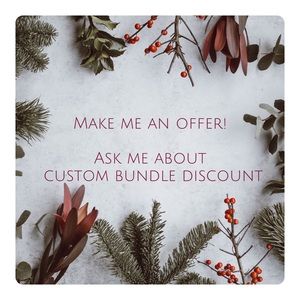 Offers are welcomed!